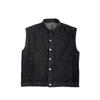 Väst Denimjacka Jacka Herr Vår och Höst Trend Koreansk Stil Lös Bf Stil Ärmlös Verktygsväst Väst