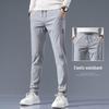 Men's Casual Ice Silk Quick-Dry Elastic Pants