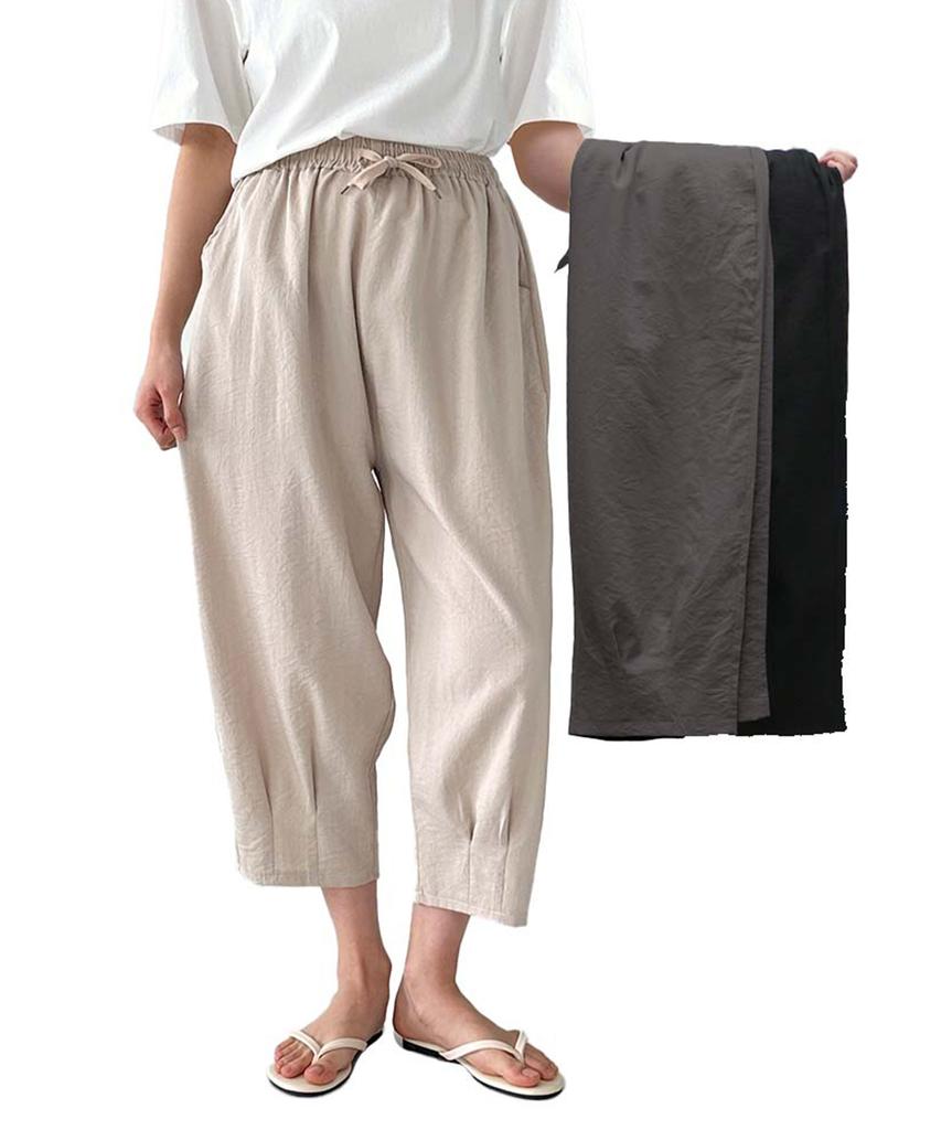 Seumiseuteilleo Classic Rayon Baggy Balloon Pants (3 Colors)