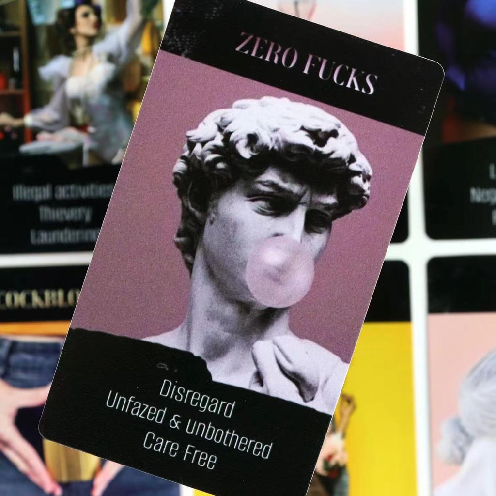 What's The Tea Situations Oracle Deck Tarot 78 Pcs Cards 10.3*6cm