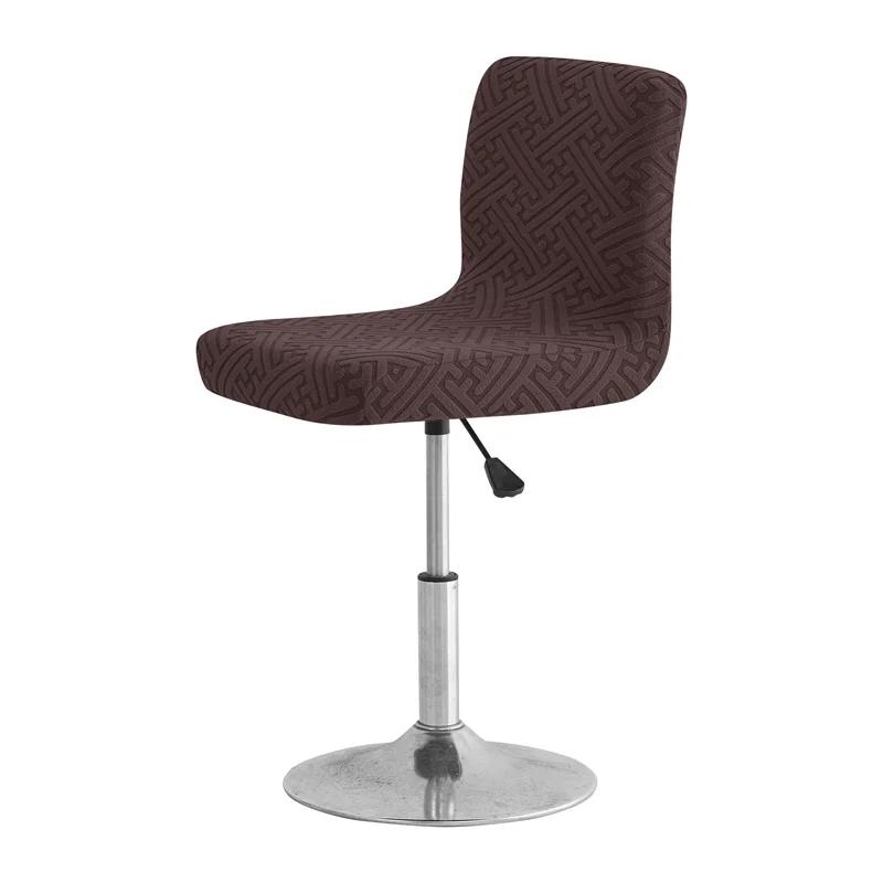 1/2/4/6pcs Jacquard Bar Stool Chair Cover Short Back Chairs Cover Seat Covers Hotel Bar Seat Covers House Armchair Covers Home