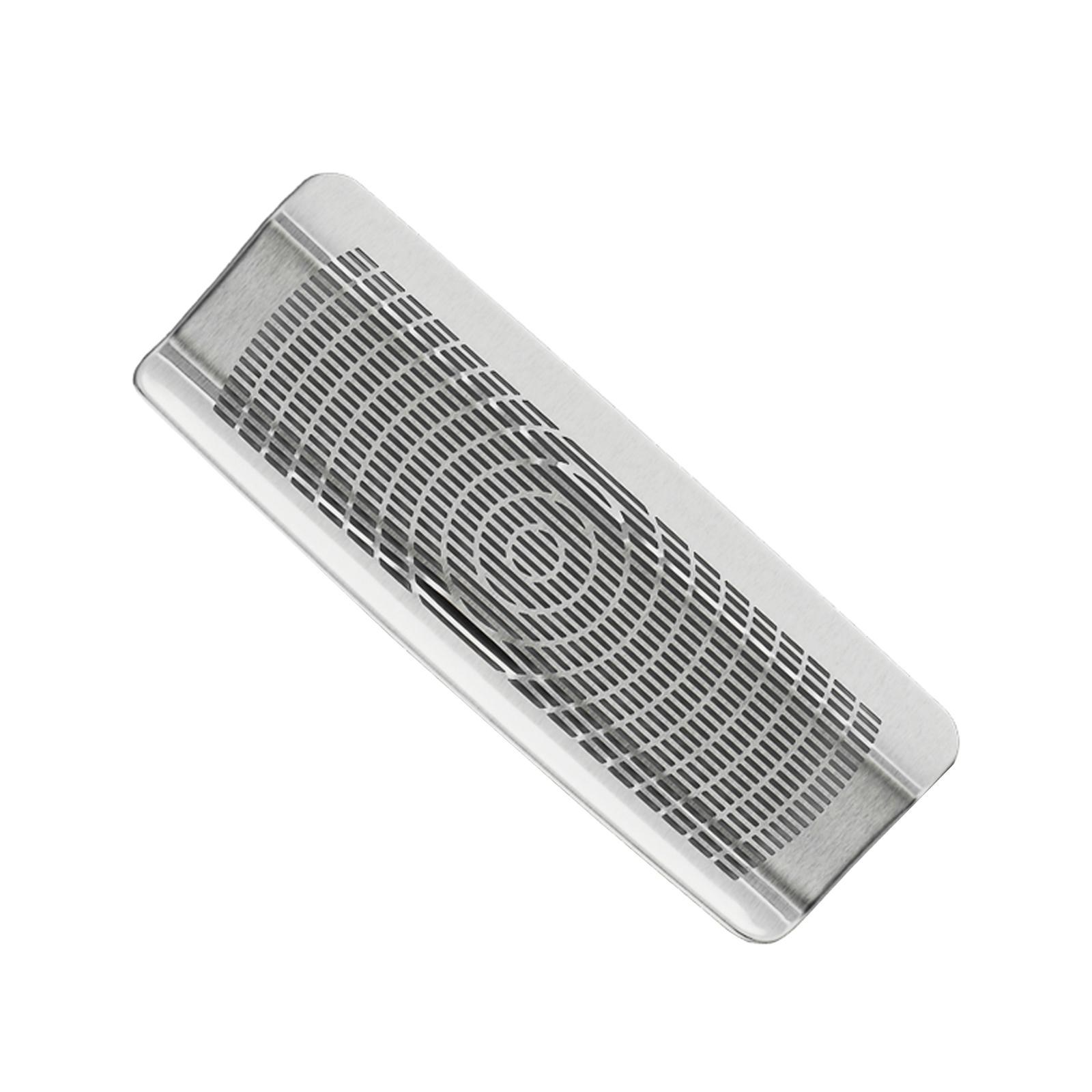 

Для BYD Leopard 8 Denza B8 2025+ Крышка воздуховыпускного отверстия кондиционера под сиденьем Защитная сетка от засорения Защитная крышка Автоаксессуары серебряный