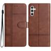 For Samsung Galaxy A56 5G Case Line Imprinted PU Leather Wallet Phone Cover