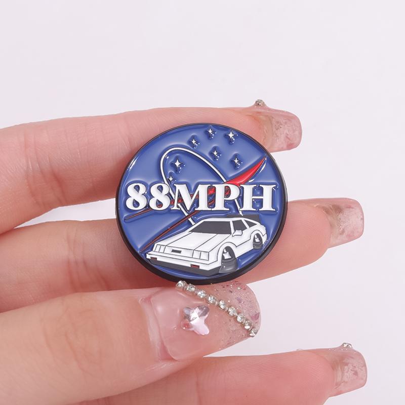 Science Fiction Movies Enamel Pins Custom Cool Cars Brooches Lapel Badges Cartoon Funny Jewelry Gift for Fans Friends