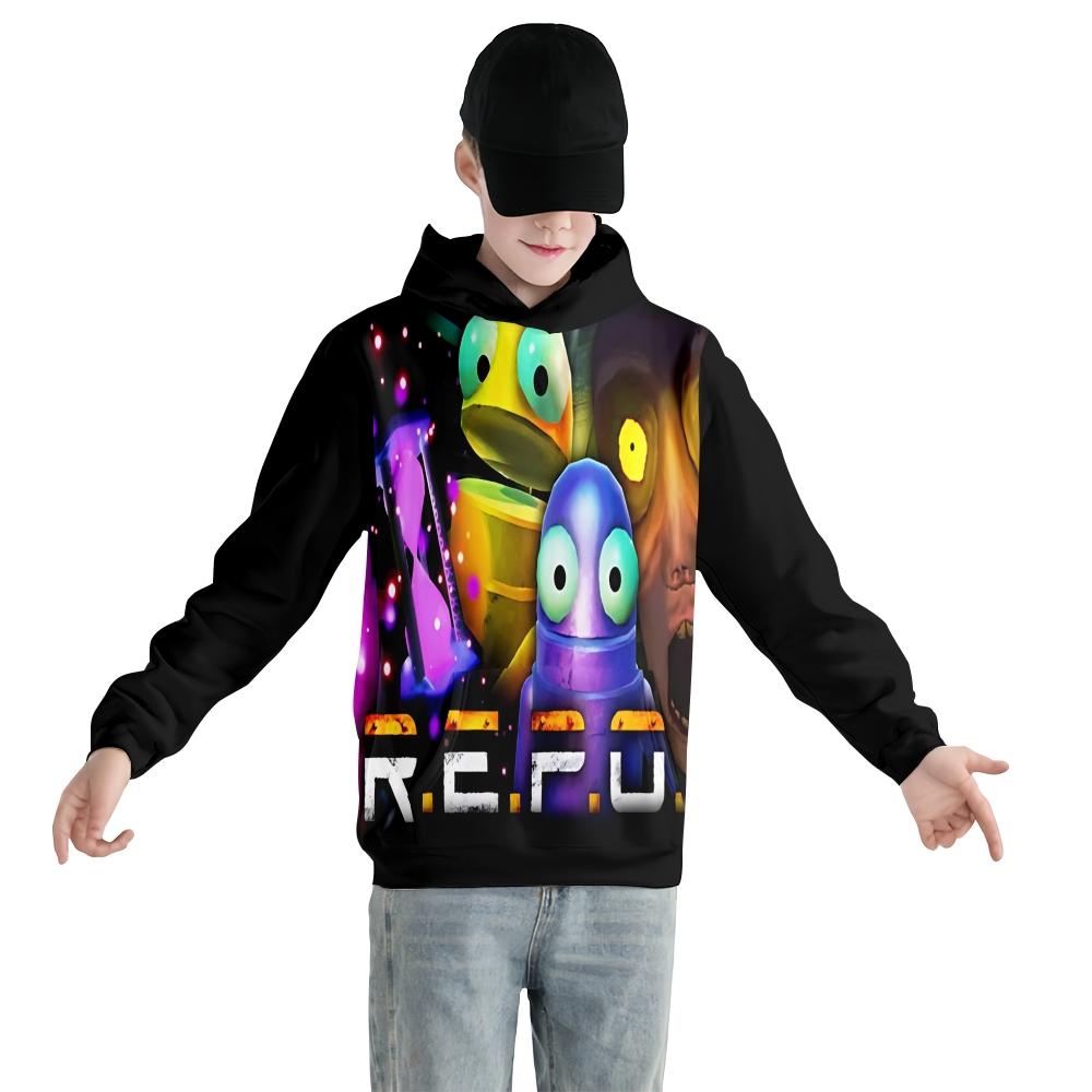 Unisex REPO Hoodie Sweatshirt Printed Streetwear Hoodies for Couples Men Women
