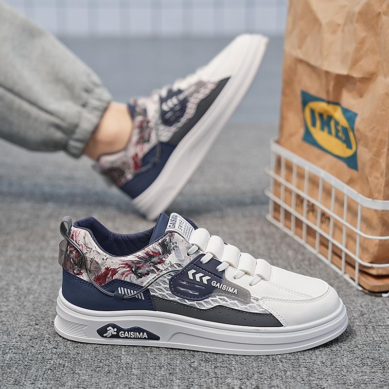New Men's Fashion Casual Shoes Boys Students Trending Soft Sole Comfortable Sneakers Male Classic Breathable Gym Shoes
