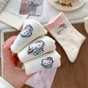 Spring Popular Cute Cartoon Kt Cat Fashion Versatile Age-Reducing Loose Socks Mid-Tube Socks