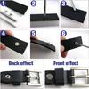 Feb.150Sets Chicago Screws Assorted Kit 6 Sizes Round Flat Head Leather Rivets For Decorate Black