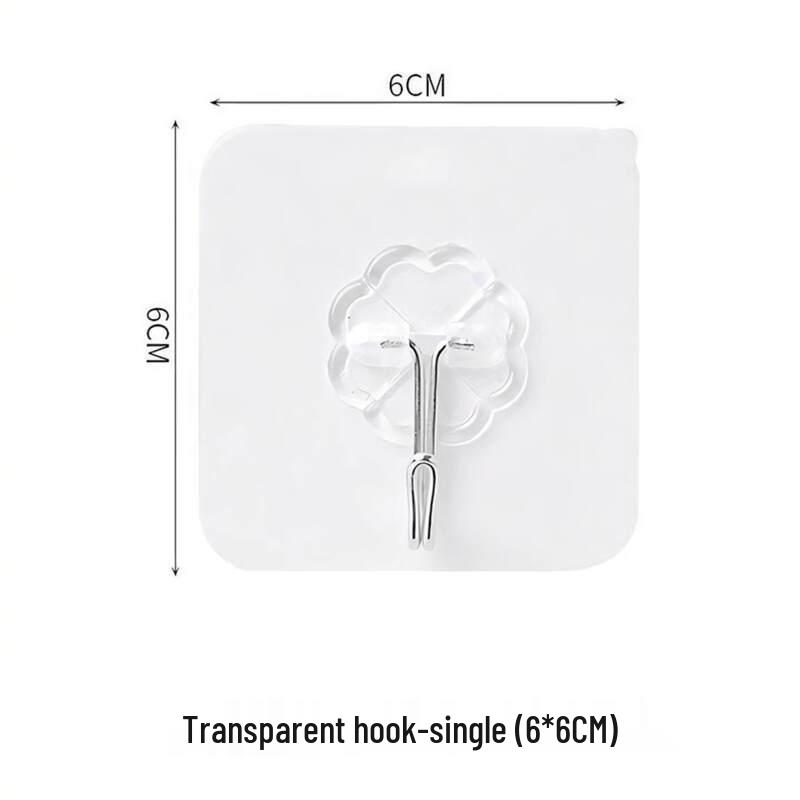 LIEI Transparent Self-Adhesive Hook