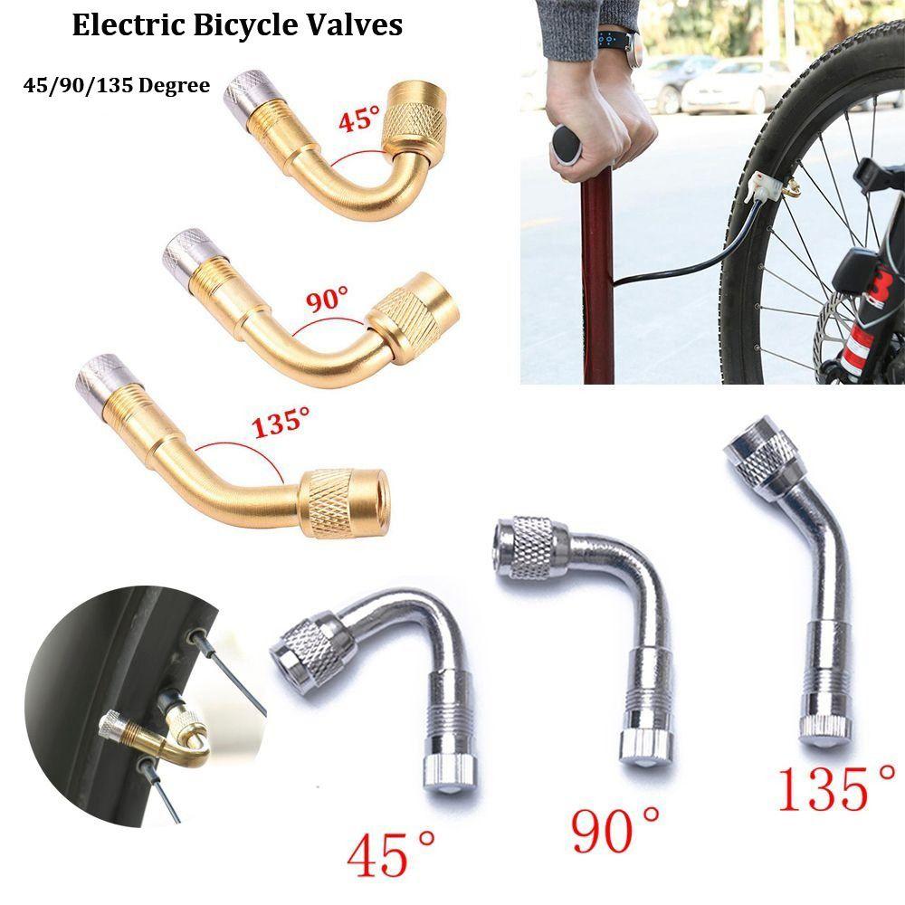 With Extension Adapter Electric Bicycle Valves  Electric Bicycle Valves Accessories