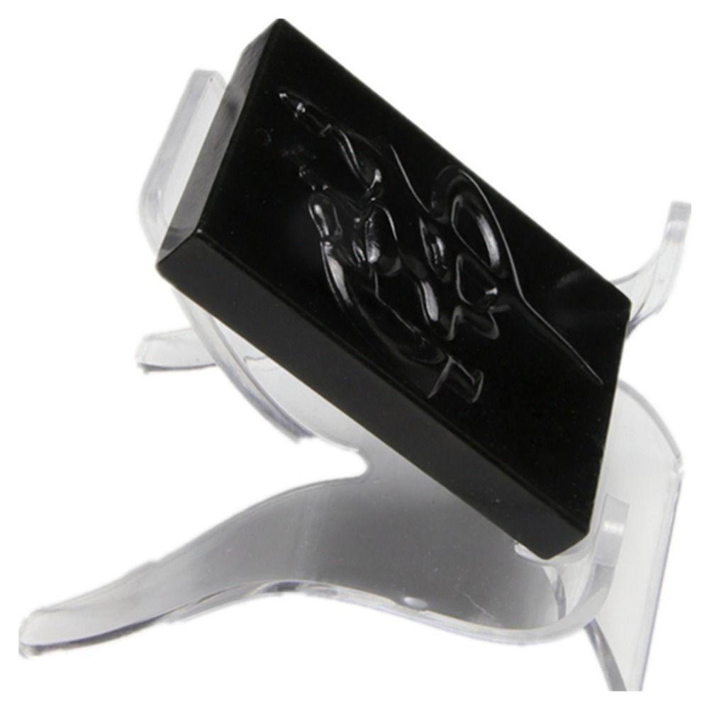 

24 шт. Прозрачный стеллаж для выставки товаров из нефрита и ювелирных изделий Акриловый Стол для поддержки акриловых предметов