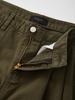 IKALOOK Spring/Autumn Loose Fit Double-Pleat Washed Pants Dpt114