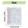 M5 Clear Glitter Star Mini Binder Notebook Diary Kawaii Hand Account Book DIY Postcard Collect Photo Album Stationery