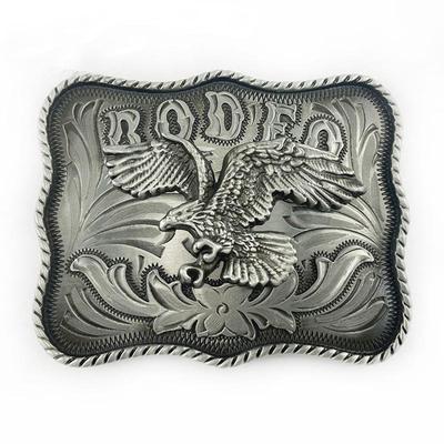 RODEO Adler Muster Legierung Gürtelschnalle für Amerikanischen Ethnischen Stil Denim