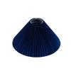 Pleated Cloth Lampshade Accessory for Desk and Floor Lamps, Inclined Height 240mm, Bottom Opening 410mm