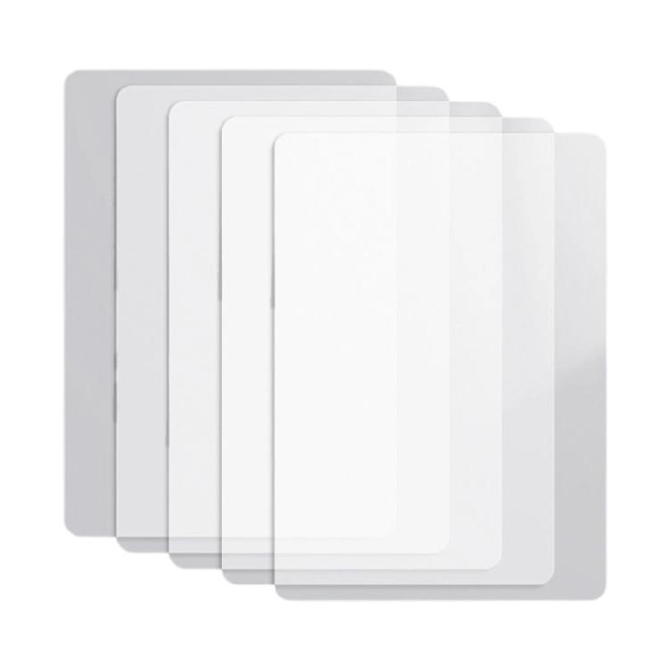 5 Pcs A3 A4 Clear Writing Pad Plastic Writing Mats Portable Exam Board For Students Exams Homework