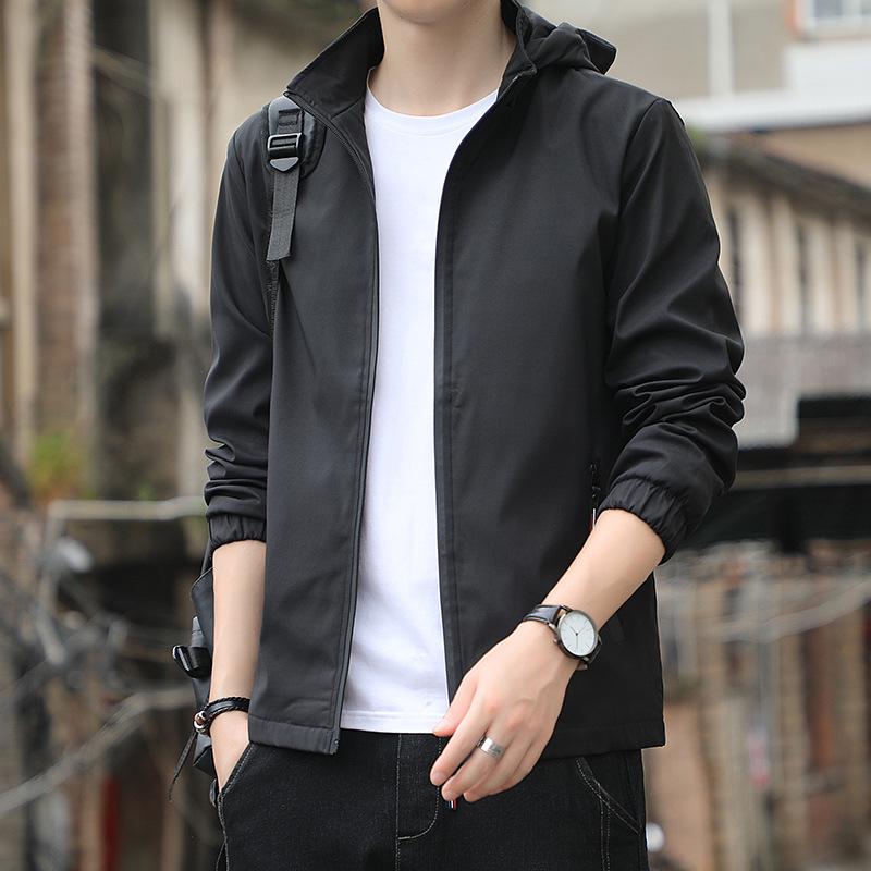 

Men s 2025 Autumn/Winter Stand Collar Casual Jacket - Versatile, Loose, Trendy Thin Coat 3XL (160-179 jin)