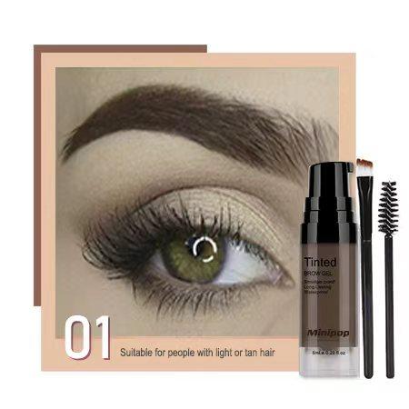 EYEBROW Tinted Brow Mascara 24H Waterproof Volumizing Eyebrow Gel