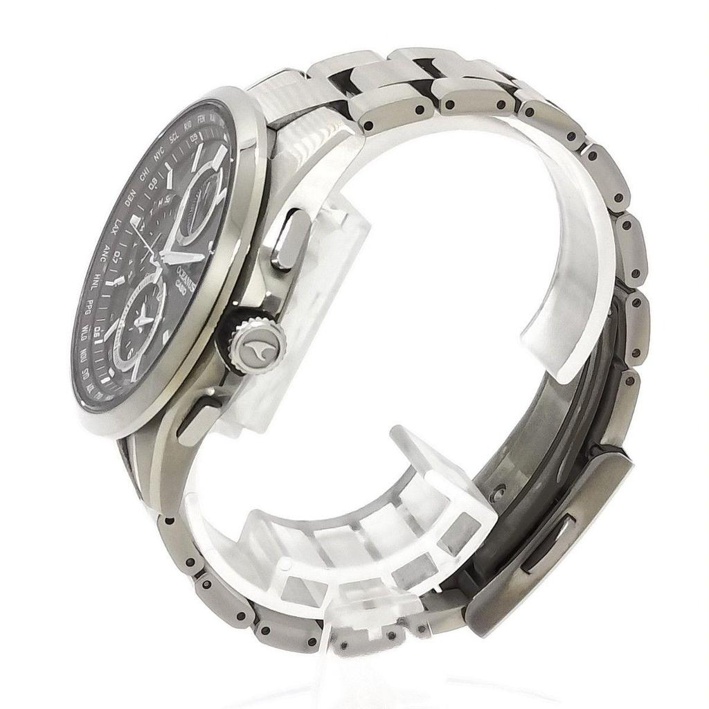 Used CASIO OCEANUS Classic Line Radio-controlled Solar OCW-T2600-1A2JF Men's Watch with Box and Warranty