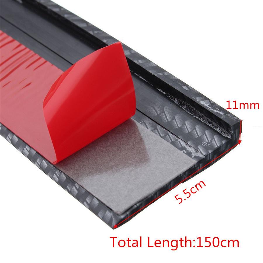 2ks 150cm Rozšíření lemu blatníku auta Lišta obočí kola Chránič rtu