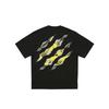 Ripped Tri T-Shirt Black Unisex Tops P28TS059