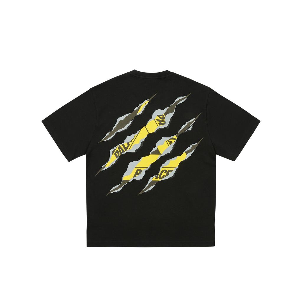 Palace Ripped Tri T-Shirt Black Unisex Tops P28TS059