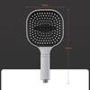 13cm Large Panel Shower Head Adjustable 3 Modes High Pressure Massage Shower Head Filter Element Bathroom Accessories Tools