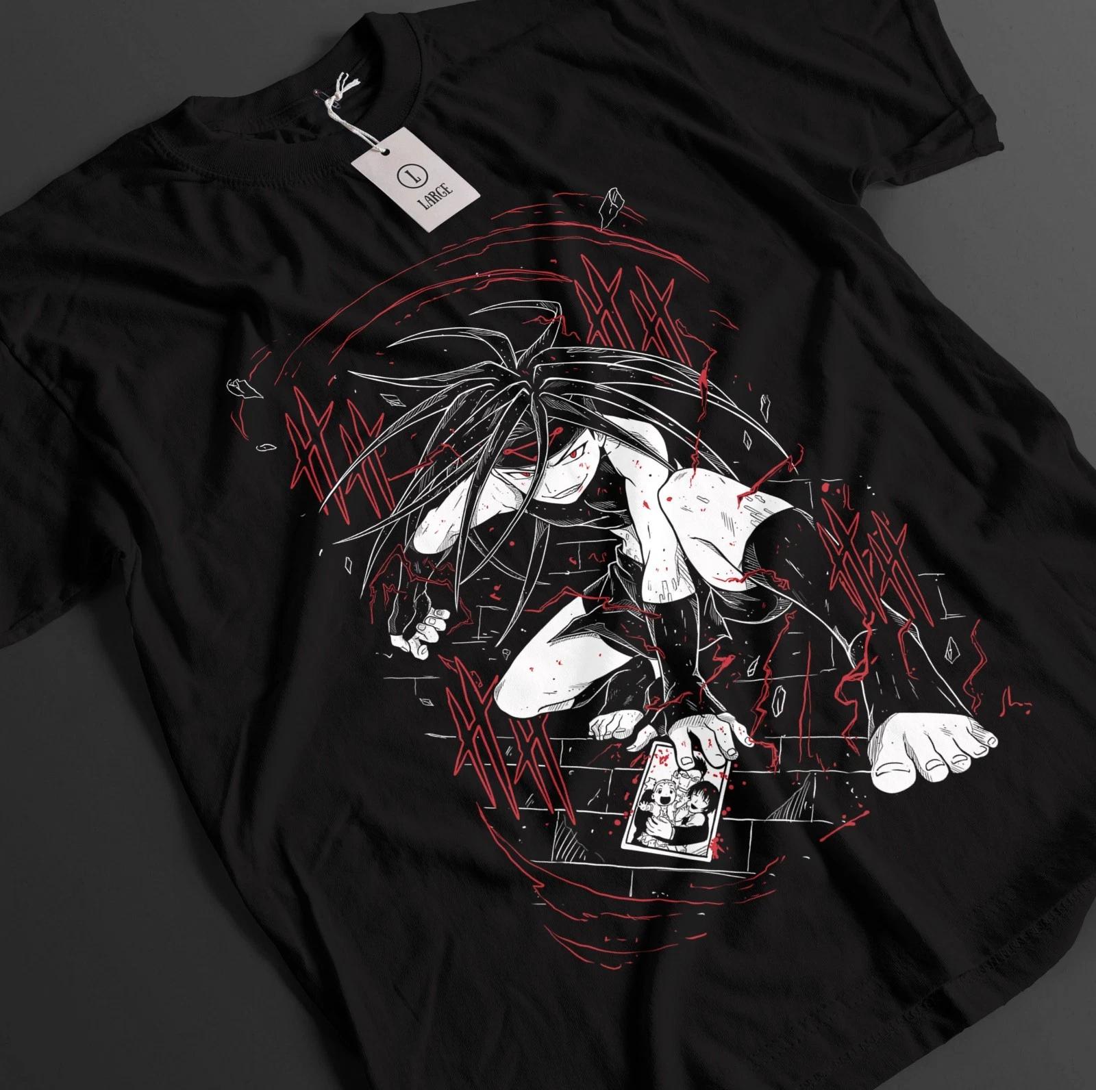 Fullmetal Alchemist Shirt Edward Elric Tshirt Alphonse T-Shirt Envy Top Roy Tee XL