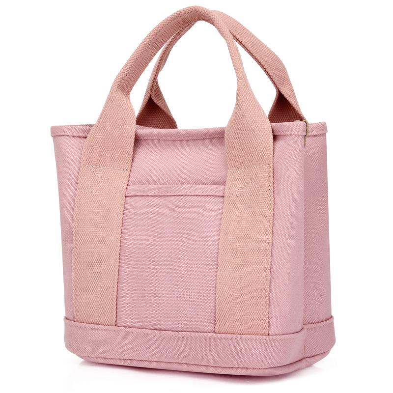 High-value New Japanese Canvas Bag, Fashionable and Simple, Large-capacity Handbag, Daily Commuting Multi-purpose Lunch Bag