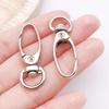 White K Alloy Multi-Style Charm Keychain & Jewelry Accessories