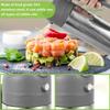 2 In 1 Olive Oil Dispenser Bottle 500ml Stainless Steel Oil Sprayer Cooking Oil Spray Tank BBQ Baking Picnic Cooking Kitchen Too
