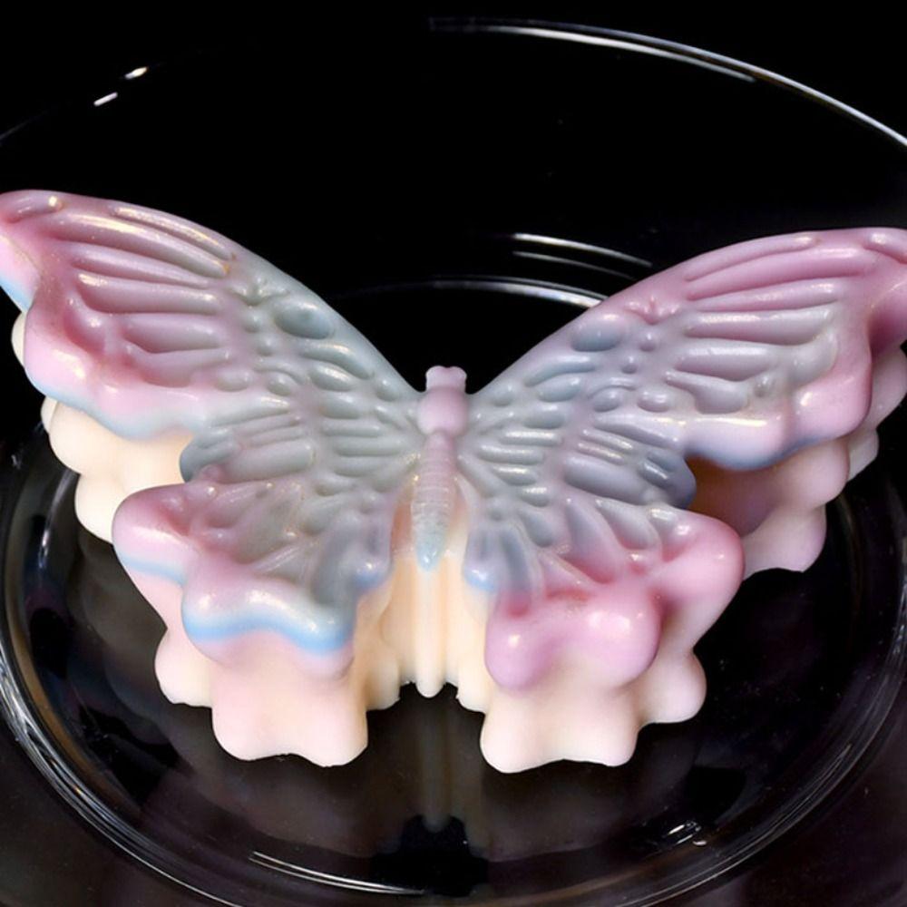 

Bakeware Mousse Mold Silicone Dessert Mould Baking Tool Butterfly Shaped Cake Mold Kitchen Style B