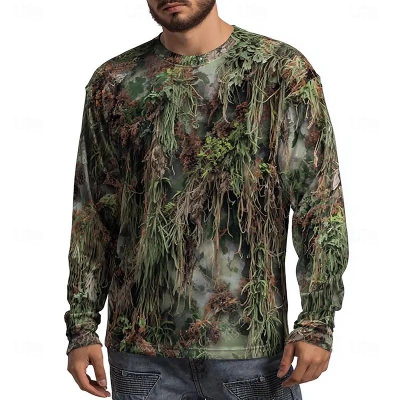 Men's Versatile Breathable Long Sleeve Casual Loose Daily Pullovers Long Sleeves Men’s