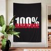 100 Hardcore Dog To The Bone Cartoon Tapestry Wall Hanging Decoration Household Home Decor