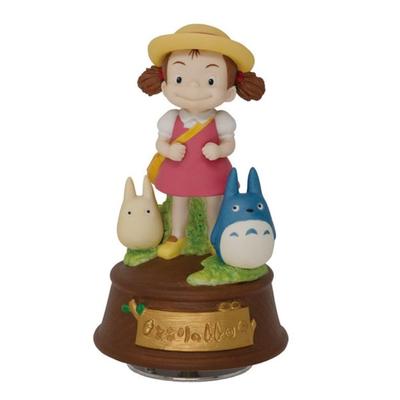 My Neighbor Totoro Porcelain Music Box Walking with Mei-chan 404957