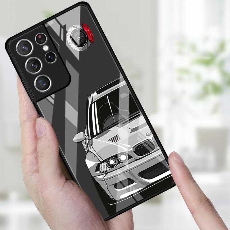 

Case for Samsung Galaxy S25 S8 S9 S20 FE Note 10 20 8 9 S24 Ultra S23 Plus S21 S22 S10 Phone Cover Cool Sports Car Galaxy S8