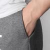 Jordan Logo Print Warm Cuffed Joggers Men Bottoms Gray AR0032-091