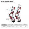 Demons Masks Socks Spring Anime Print Stockings Kawaii Men High Quality Socks Graphic Cycling Anti Skid Socks