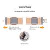 OLOEY 3-in-1 Dual-Use USB Flash Drive