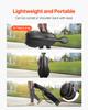 VEVOR 4/4 Full Size Cello Case, Composite Carbon Fiber, Lightweight Portable Travel Carrying Bag, with Plush Lining, Dual Shoulder Straps