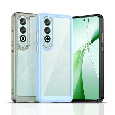 Transparante Kleurrijke TPU Hoes voor OnePlus Nord CE 4 3 Lite N300 N30 N20 SE Beschermhoes Clear Schokbestendig Volledige Bescherming Cover