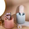 360° Rotating Makeup Brush Storage Bucket for Easy Use and Storage of Brushes and Cosmetics