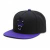Cartoon Purple Leopard Baseball Cap With Embroidery For Summer Adult Fashion Casual