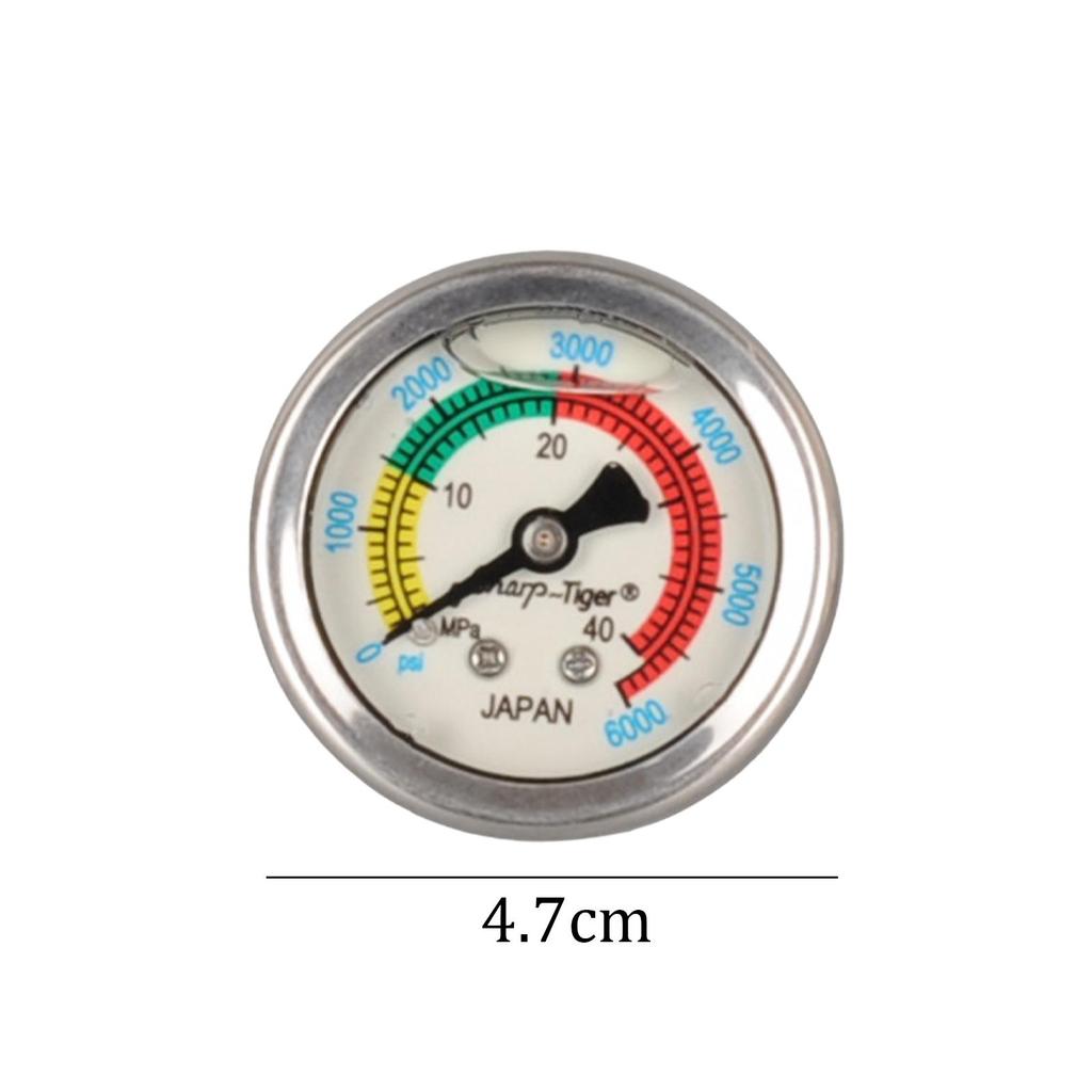 High Pressure Air Pump Gauge Easy to Read Accurate Pressure Inflator Gauge