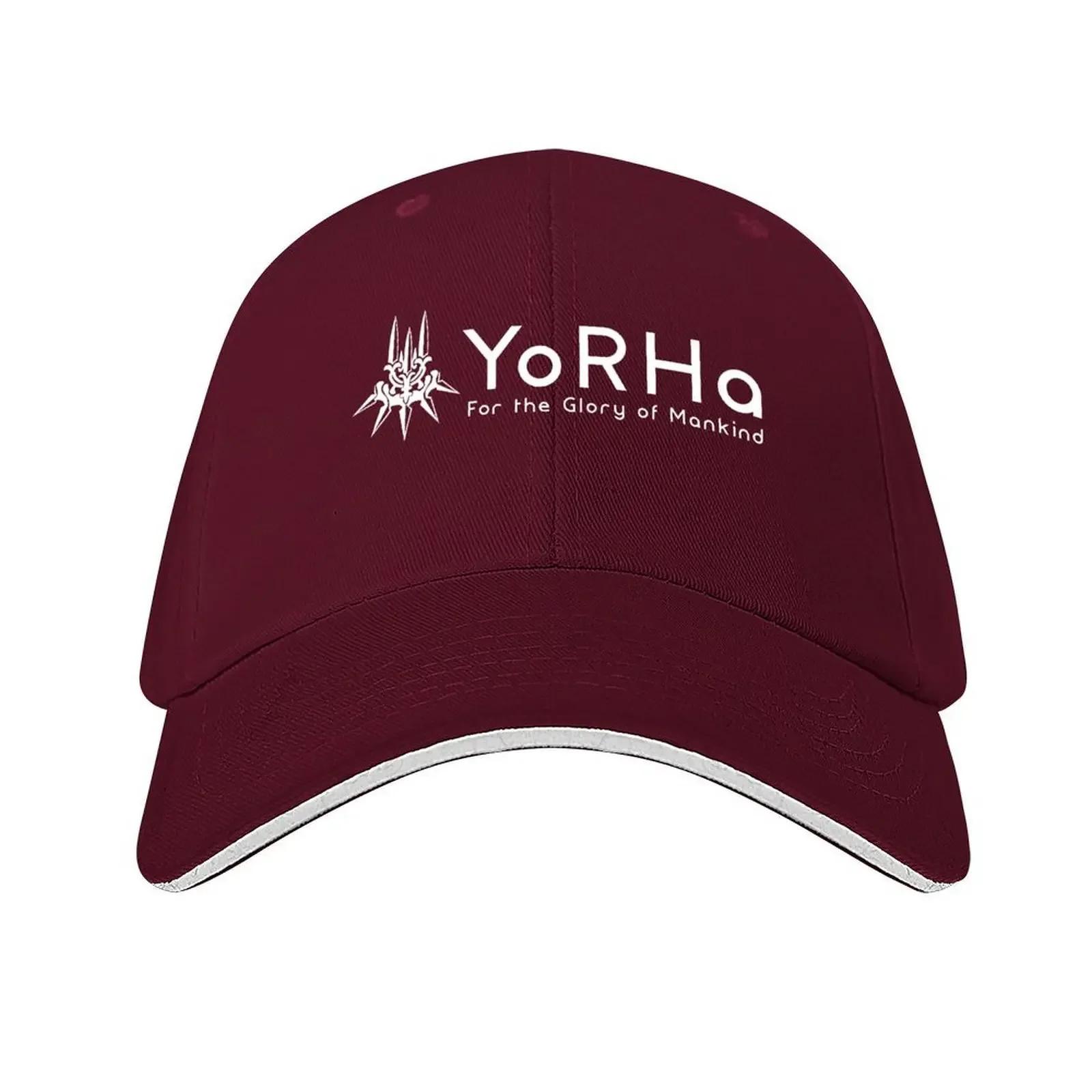YoRHa  White Baseball Cap Brand Unisex cap Designer Hat Luxury Brand Luxury Cap Unisexs Caps Womens