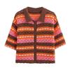 Araltay New Arrival Fashion Style Women's Fashion All-Match Minimalist Stripes Polo Shirt Knitting Coat Shorts