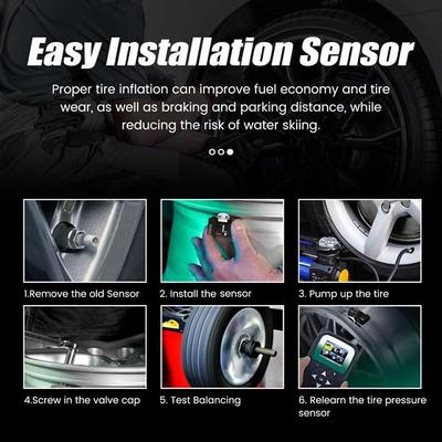 4-Pack Tire Pressure Sensors 52940L8200 for Hyundai Elantra
