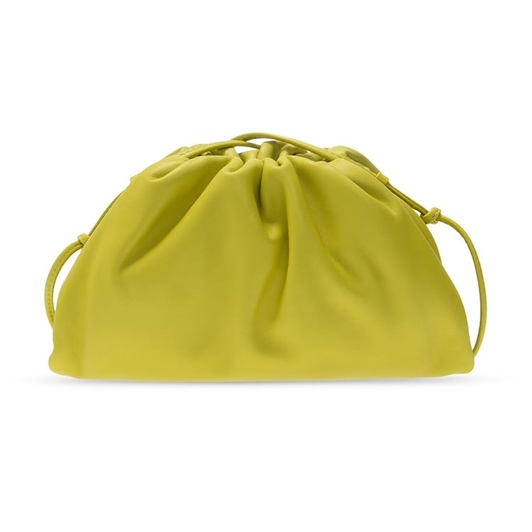 Bottega Veneta Cow Leather Shoulder Bag Women's Light Green 585852-VCP40-3520