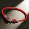 Snyggt Ankararmband för Män Rostfritt Stål Utvalt Högkvalitativt 2 mm Flätat Rep Som Inte Bleknar Eller Deformeras Pulseria Homme