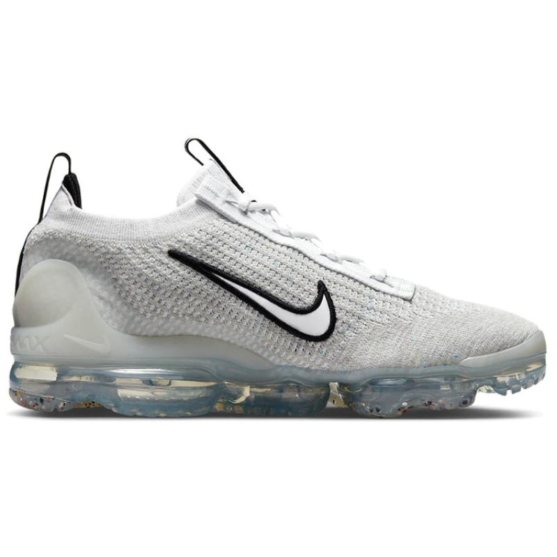 Nike Air VaporMax 2021 Flyknit 'Monochrome' Running Shoes DH4084-100